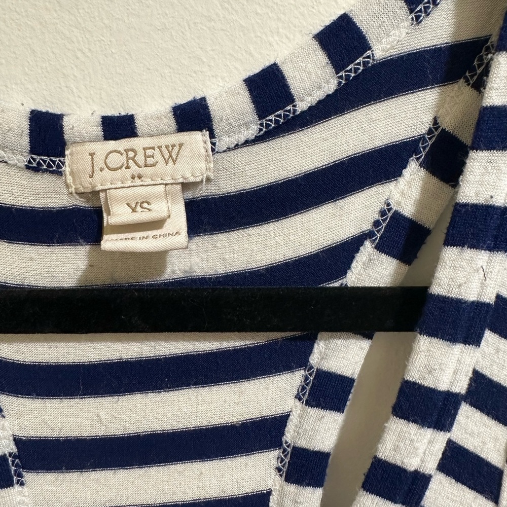 JCrew Nautical Striped Maxi Dress - Women’s XS